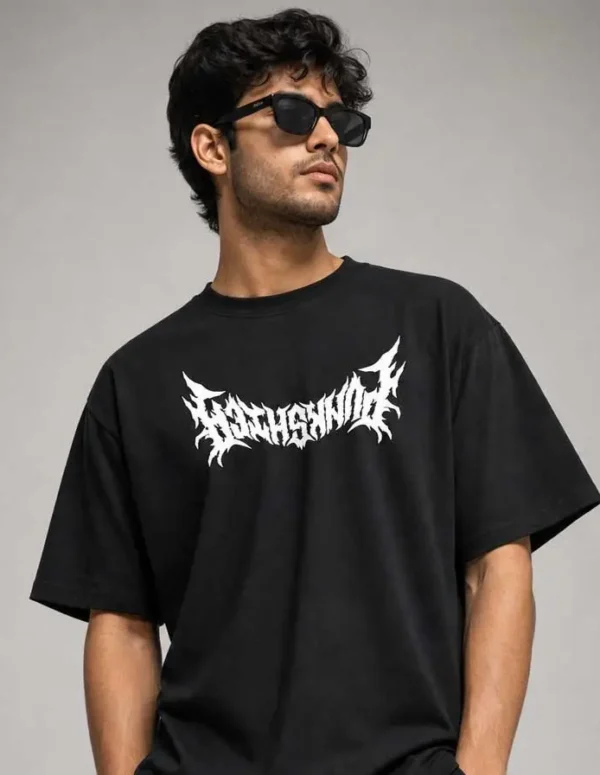 Premium Heavyweight Drop Shoulder T-Shirt-Black