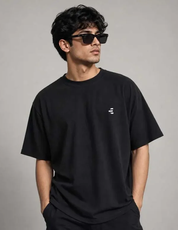 Naruto Eyes Anime Oversized Drop Shoulder T-Shirt-White
